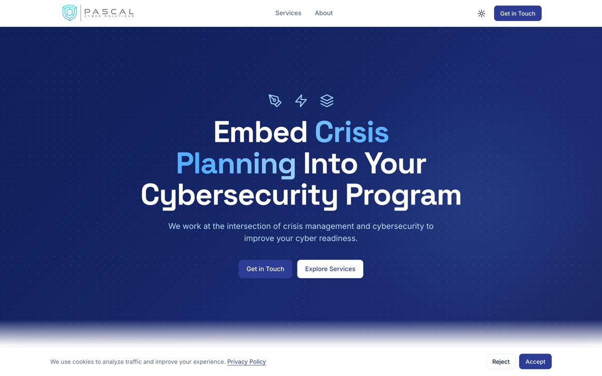 Cyber consulting site